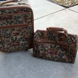 Suit Case And Duffle Bag