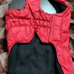 Red And Black Size 48 Dog Coat 