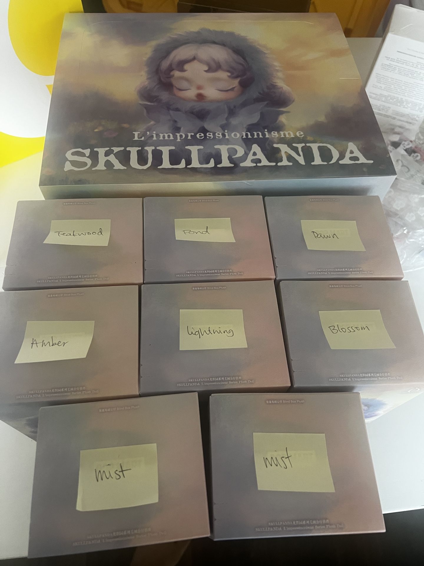 SKULLPANDA L'impressionnisme Series Plush Doll