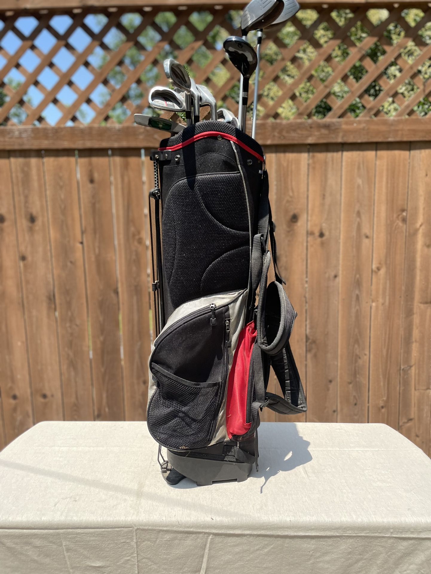 Men’s Golf Club Set with Bag Adult Size Right Handed Clubs