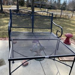 Very  Beautiful bench and the table