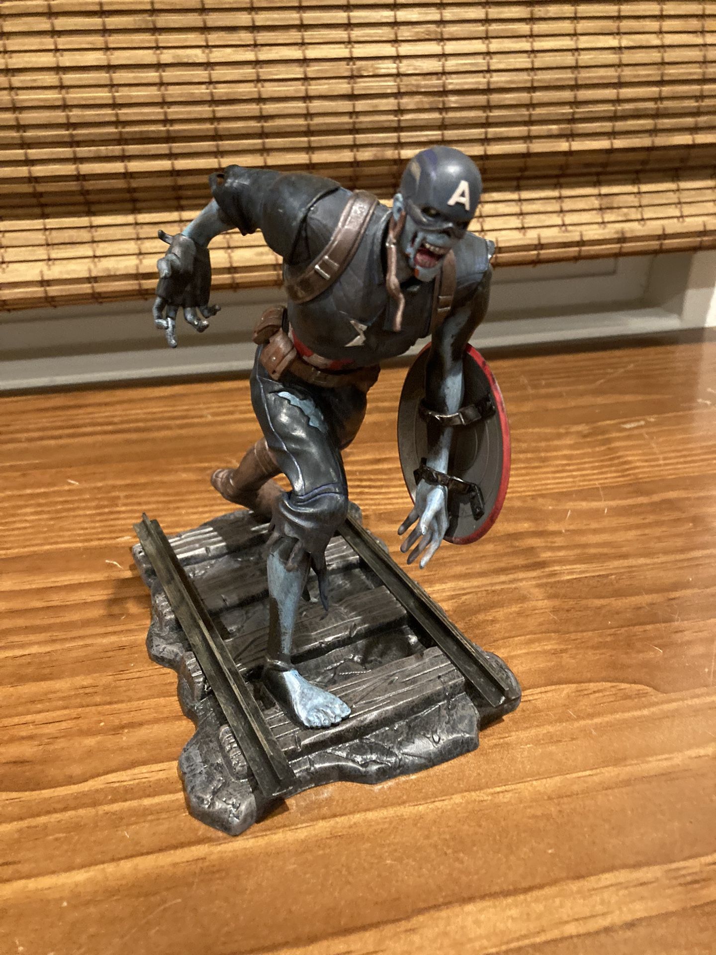 Marvel Zombie Captain America Statue