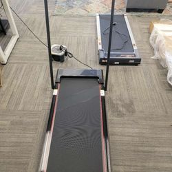 Treadmills, GORPORE 2.5HPFolding Electric Treadmill with Dual LEDDisplay & Remote Portable Treadmill FoldableWalking Treadmill Jogging Running Machine