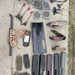 Monte Carlos parts is a lot of good parts if you see something you need let me know and I'll let you know how much
