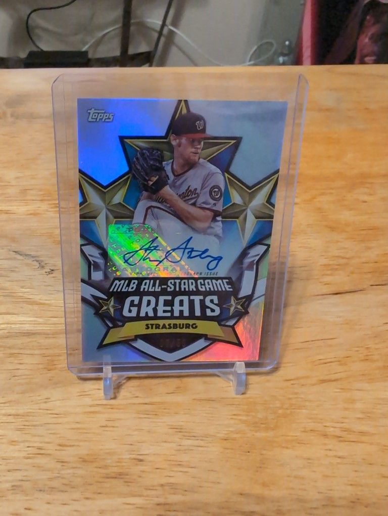 Stephen Strasburg 2025 Chrome Auto