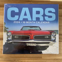 Cars 16- Month Calendar