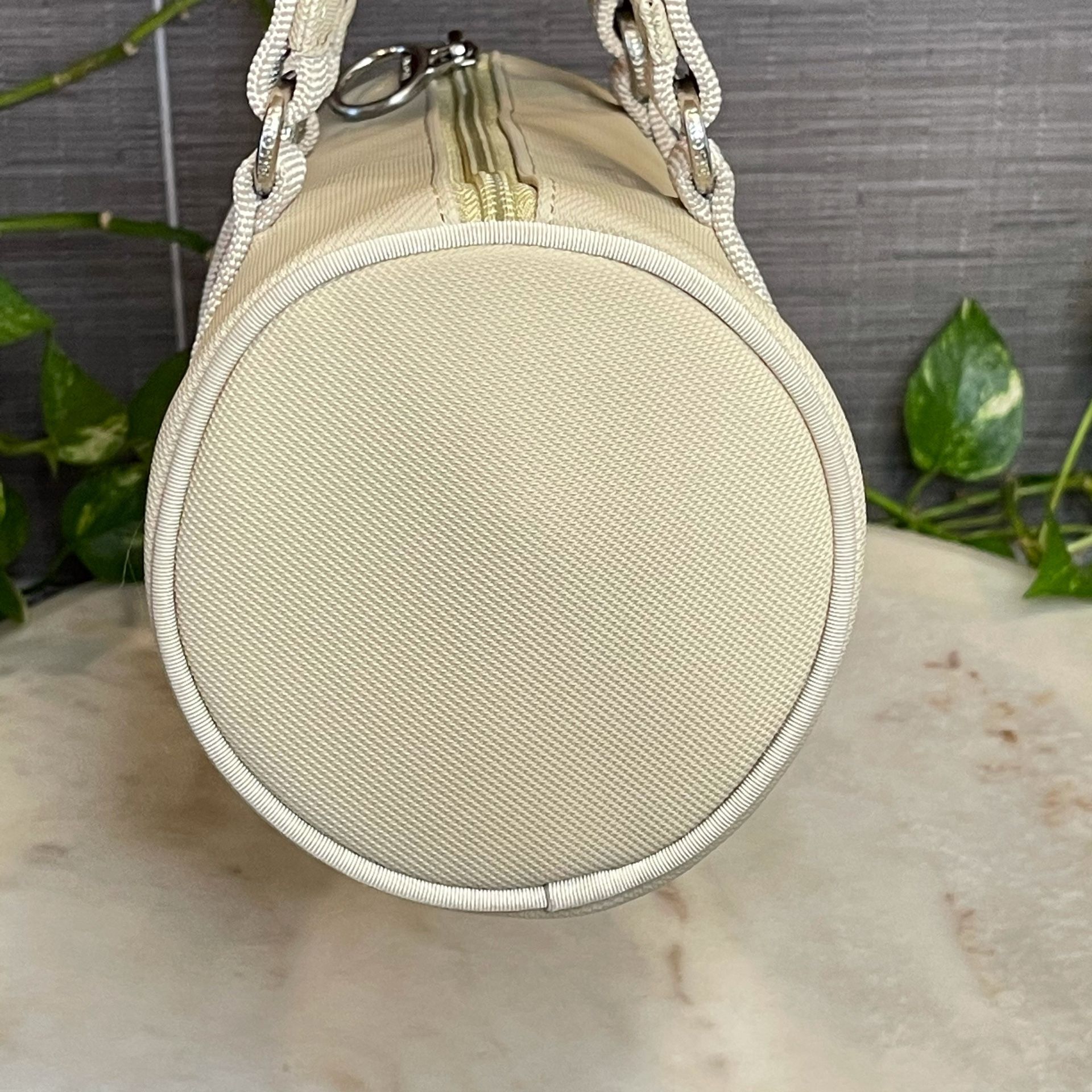 LACOSTE Summer Sand Roll Bag Khaki Bag NWOT