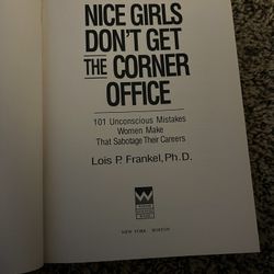 Nice Girls Don’t Get the Corner Office