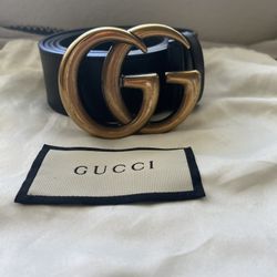 GUCCI 2015 Re-edition wide leather belt