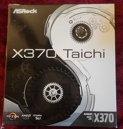ASRock X370 Taichi Motherboard AMD X370 Socket AM4 & Ryzen 1700 CPU NEW 