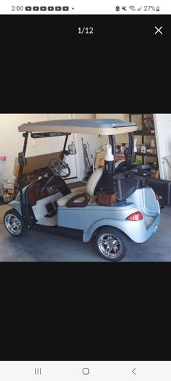 2007 Club Car All Custom  2 Chargers Read Description Below