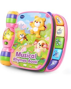 VTech Musical Rhymes Book, Pink