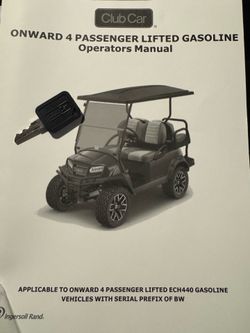 Gas Club Cart Onward Golf Cart