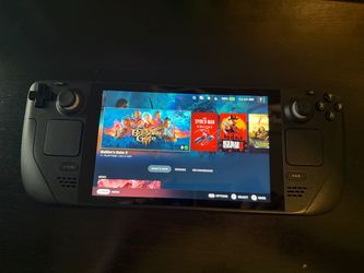 Steam Deck LCD 64GB Model with Case and Dock