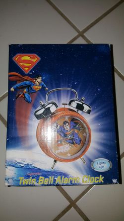Superman alarm clock