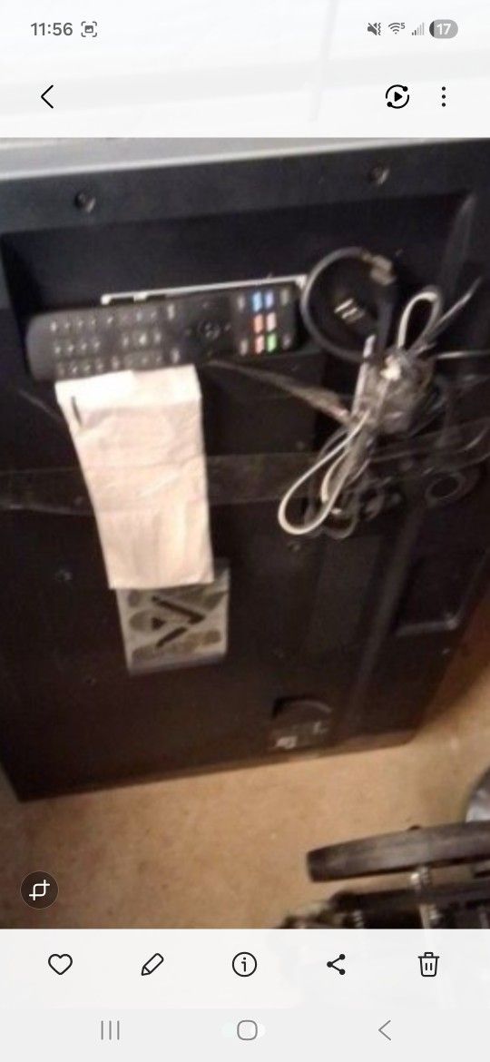 40 Inch TV With Remote Control