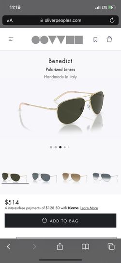Olive People Benedict Glasses