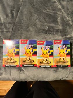 Pokemon 30th Celebration Booster Bundle (4)