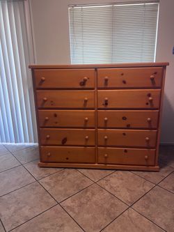 Tall 10 drawer dresser