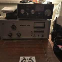 Alpha 374 Ham Radio Amplifier 