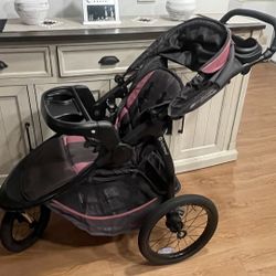 Baby Trend Expedition Jogging Stroller, Dash Pink