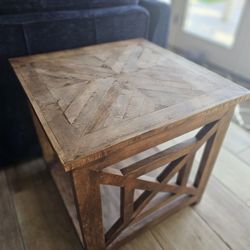 Farmhouse Style End Table