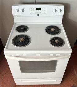 🔥🔆♨️Kenmore♨️🔆🔥 White Coil Top Stove in Great Condition