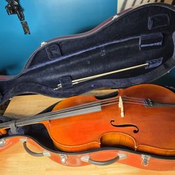 Full Size Cello – Paolo Lorenzo 2015 (West Coast String Instruments) + Hard Case