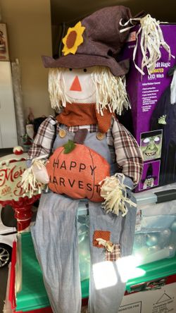 Happy  Harvest So Cute Scarecrow Oversized 