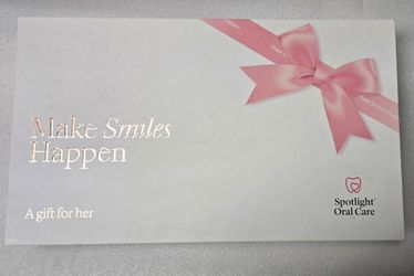 Spotlight oral care kit