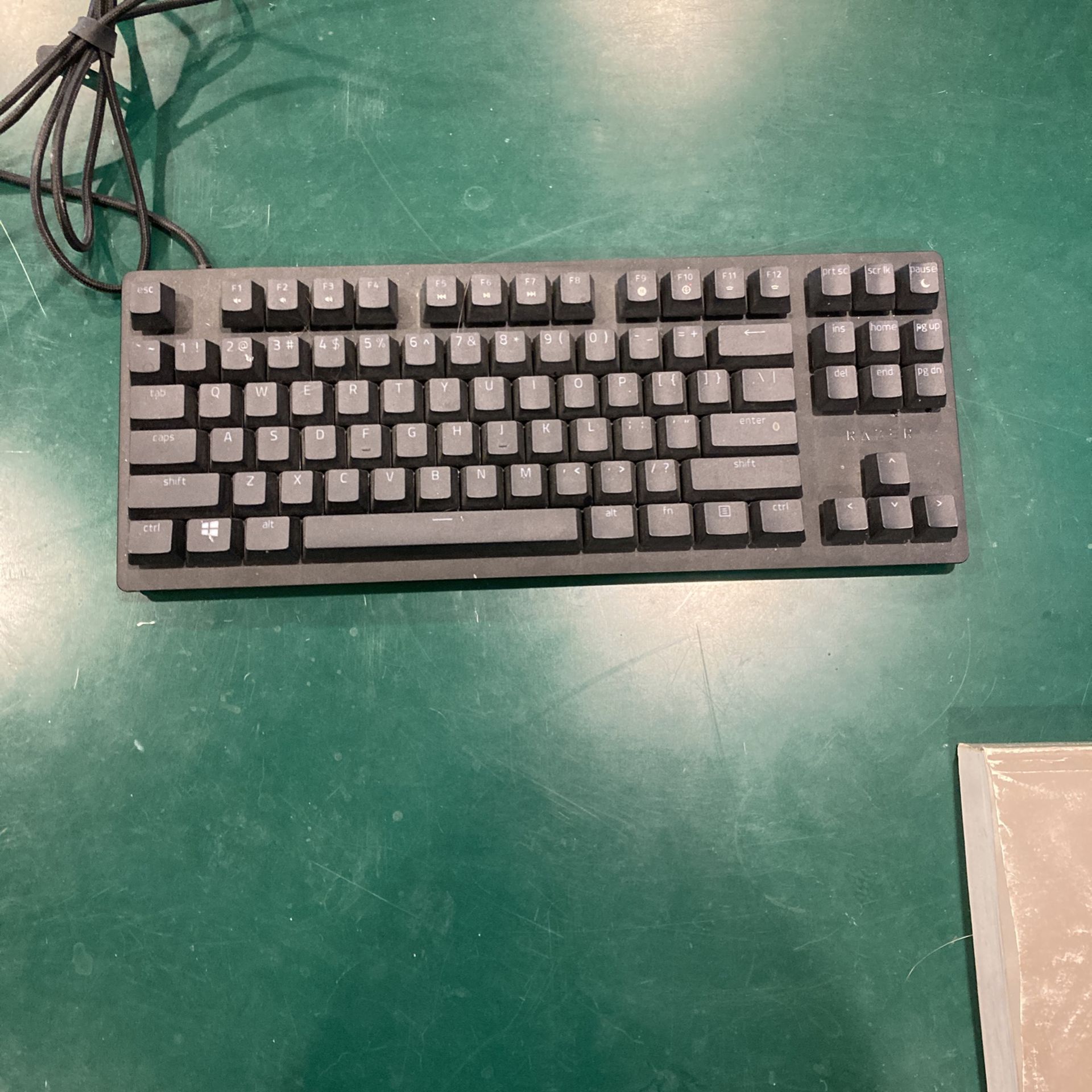 Razor Black Widow Tournament Keyboard