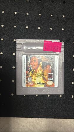 Cutthroat Island Game Boy Cartridge