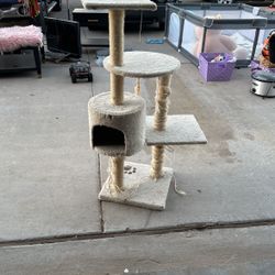 Tall Cat Tower $5