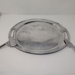 Antique Silver Plated Tray