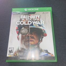 Microsoft Xbox Series X Call Of Duty Black Ops Cold War