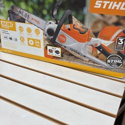 Brand New STIHL MSA 60 C Chainsaw Kit (Never Used, In Box)