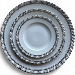 44pc Vintage dinner set