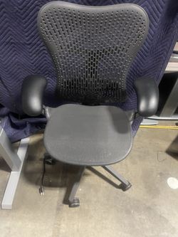 Semi LoadedHerman Miller Mirra 2 Chairs!! We Have Multiple Available! We Also Have Standing Desks, monitors, monitor arms, and more available!