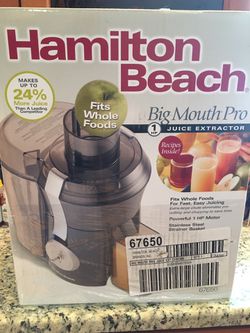 Hamilton Beach 67650 Big Mouth Pro Juice Extractor 