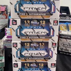 2021 Prizm Football Hobby Boxes