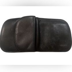 Vintage Tumi Black Leather Wallet 
