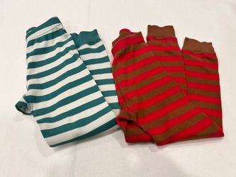 Striped Youth Hanna Andersson leggings size 5