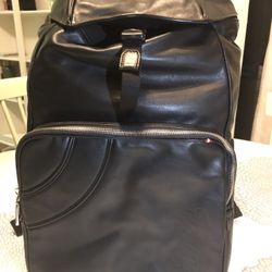 Bally backpack black brand new was not in use. write a text message for more information.