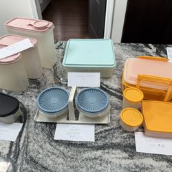 Vintage Older Style Tupperware