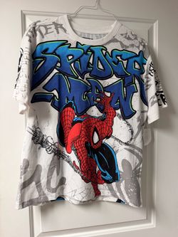 Size Medium Brand New Spiderman Tee