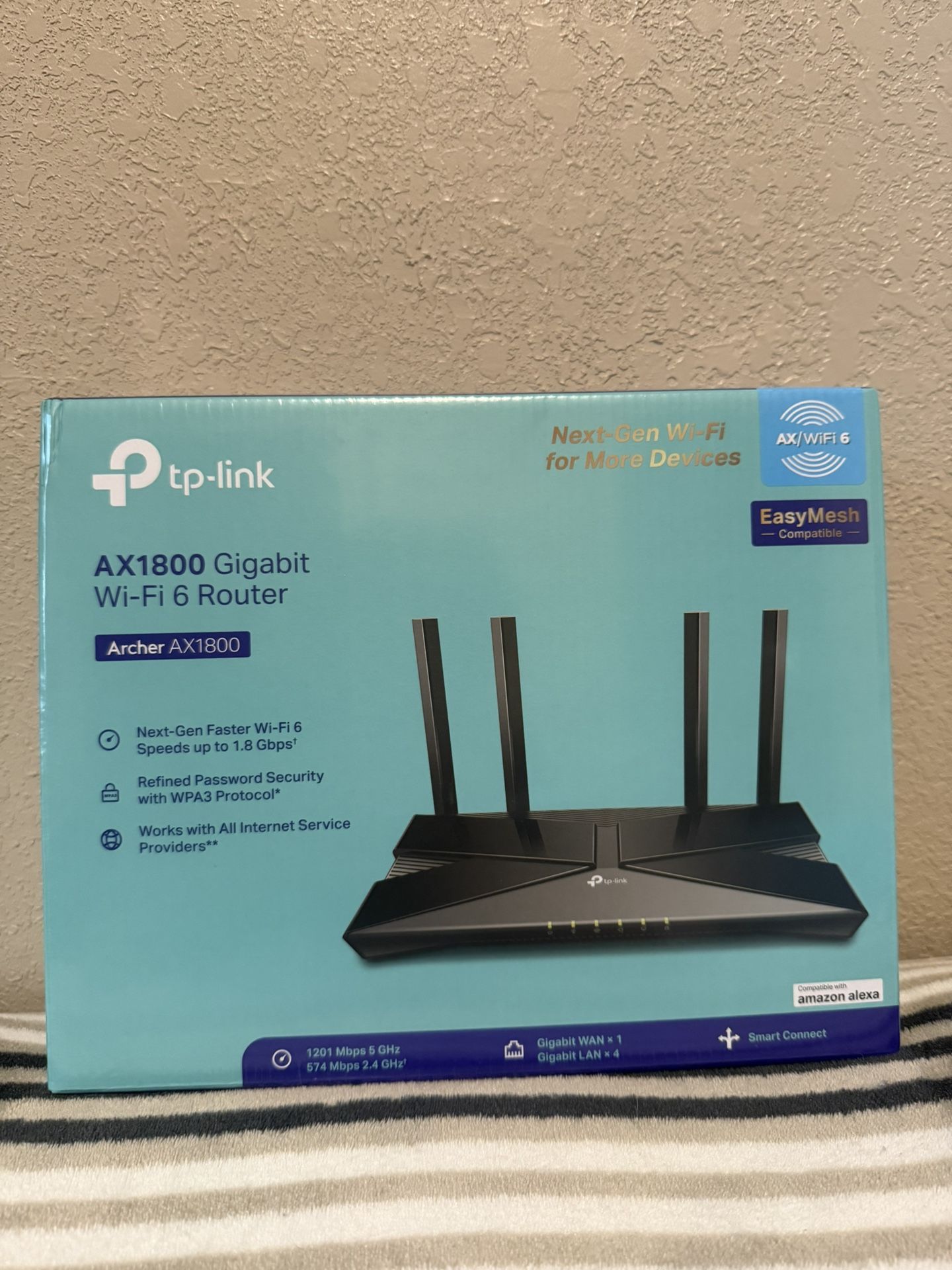 tp-link AX1800 gigabit wifi 6 router