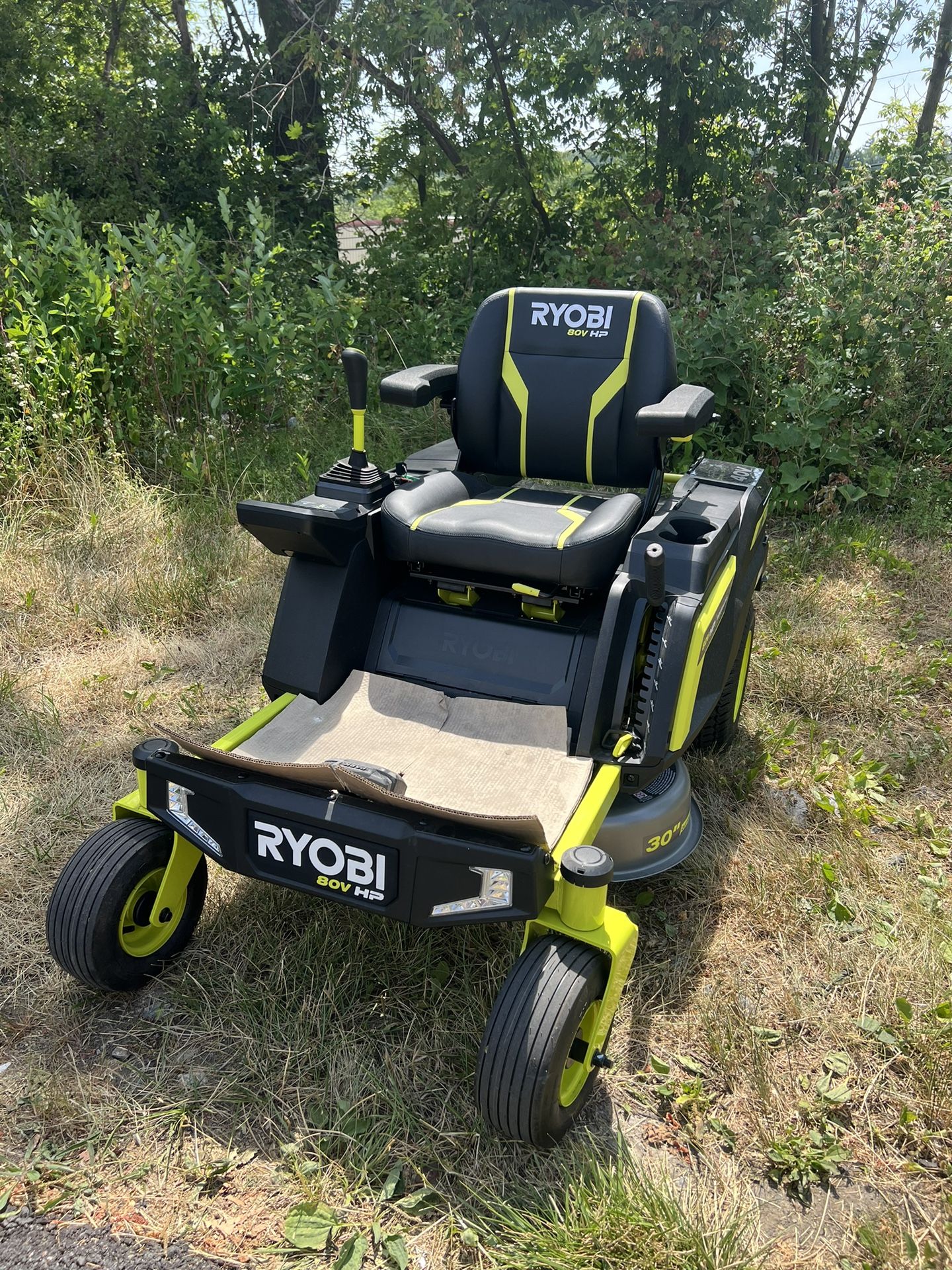 RYOBI 80V HP Brushless 30 In Electric Zero Turn Mower