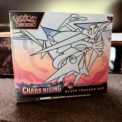 Pokémon Center Chaos Rising Elite Trainer Box (ETB) 