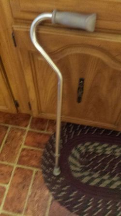 Aluminum adjustable extra large heavy-duty handle walking cane