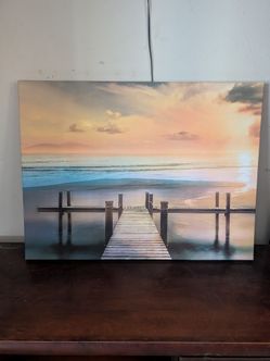 Sunset canvas